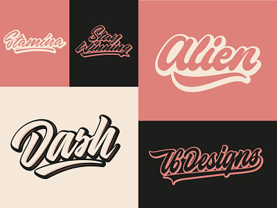 Lettering Logos Collection