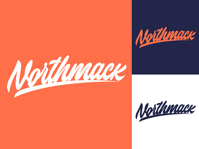 Northmack - Logo for Swim Team from New York branding calligraphy clothing design fashion font free hand lettering identity lettering logo logotype mark packaging script sketches streetwear type typo typography