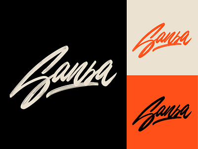 Sansa - Lettering Logo Sketch