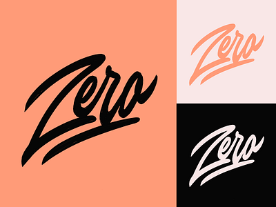 Zero - Logo Sketch for Clothing Brand from New York City