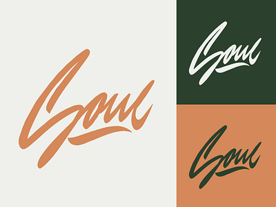 Soul - Logo Sketch for Clothing Brand from Chicago branding calligraphy clothing design fashion font free hand lettering identity lettering logo logotype mark packaging script sketches streetwear type typo typography