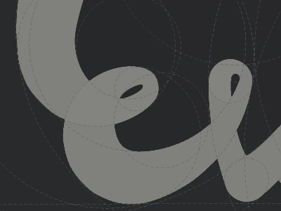 Logo lettering grid lettering typography wip