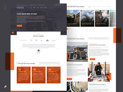 ZarKaran: Web UI Design - En branding design industrial industry landing ui ui design ux ux design web website