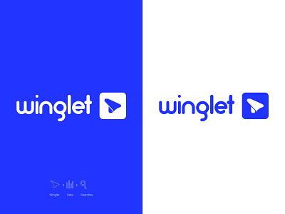 LOGO Winglet branding branding and identity branding concept branding design flight logo logo design logodesign logos logotype logotype design