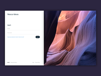 Nosco Login Page