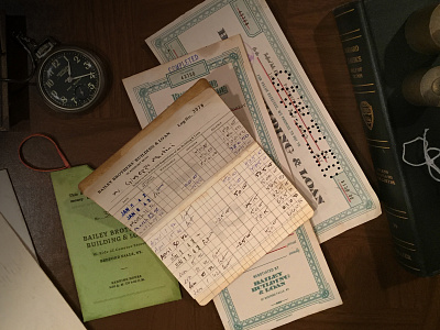 1940's Banking Props