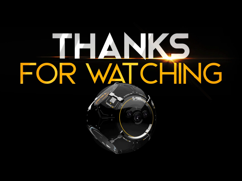 THANKS for watching!▸ GO Audiovisual by GO AUDIOVISUAL on Dribbble