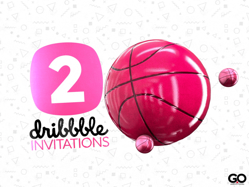 Dribbble® ▸ 2x Dribbble Invites