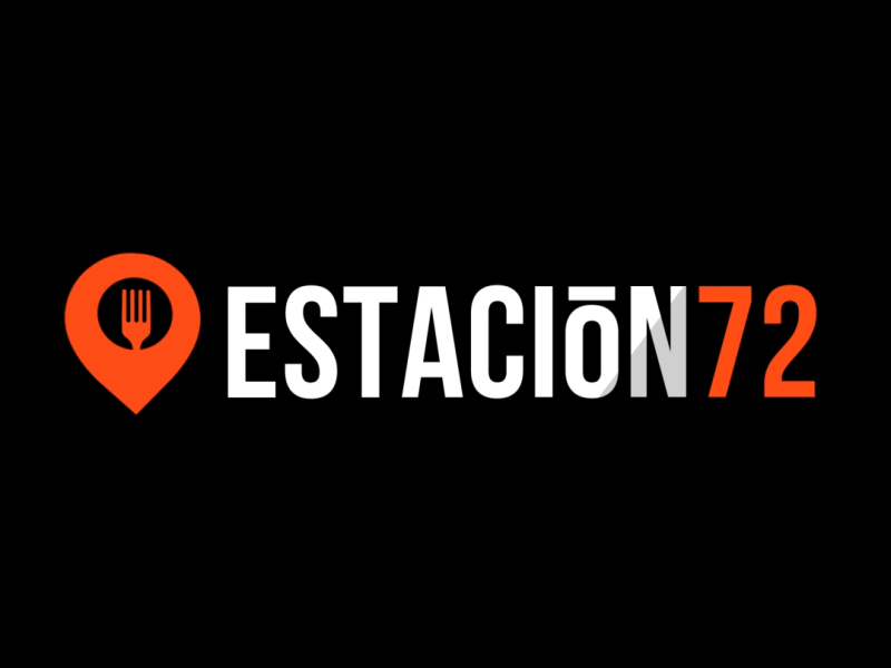 Logo Animation ▸ESTACIÓN 72 ® 2d after effects animation branding branding and identity design flat intro logo motion motion graphics