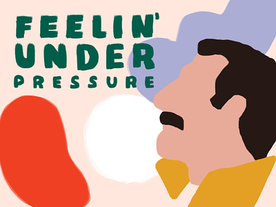 Under Pressure design graphic design illustration queen