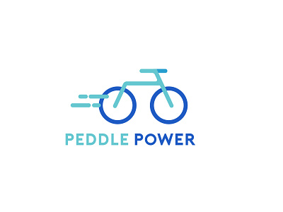 Daily Logo Challenge: Bicycle Shop bicycle bike blue cycling dailylogochallenge digitaldesign logo logo design