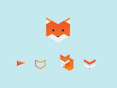 Daily Logo Challenge: Fox adobe daily challenge daily logo challenge fox illustration fox logo illustrator logo logo design logodesign