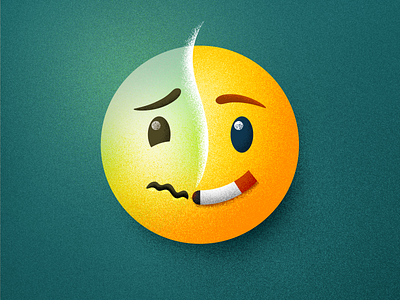 smile or smoke adobe photoshop art cigarette design emoji face health illustration illustrator smile smoke vector