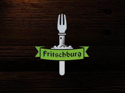 fritschburg branding castle corporate fork german history identity logo meal restaurant