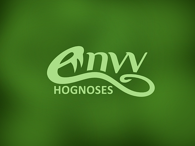 Envy animal envy hognoses logo nature snake typography