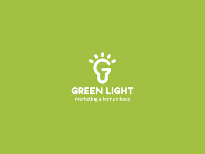 Green Light branding bulb communication g green light logo marketing