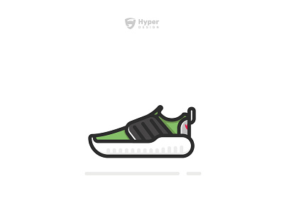 Adidas Sneakers Ilustration