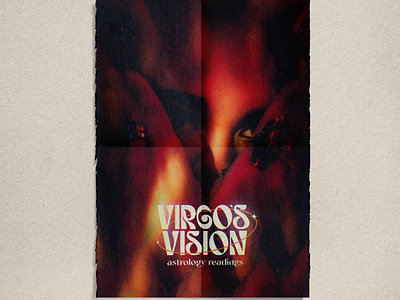 Virgo's Visions astrology reading flyer