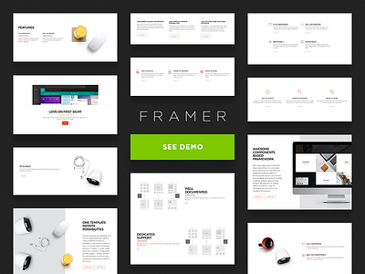 Framer - Component-Based Multi-Purpose Framework