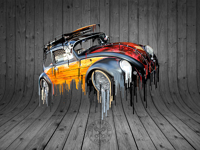 VDub Beetle | DRIPPIN’ WITH AWESOMENESS iPhone Android Wallpaper