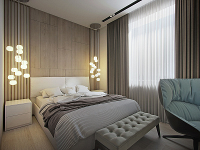 Bedroom 3dmax 3dscene 3dsmax 3dvisualization bedroom interior rendering visualization