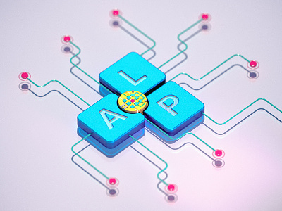 ALP/NLP - a product feature 3d branding design illustration product vray