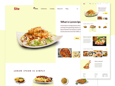 Food Web Landing Page