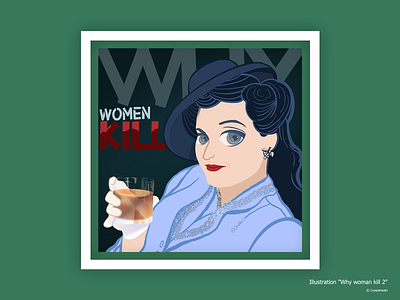 Illustration "Why woman kill 2"——Alma