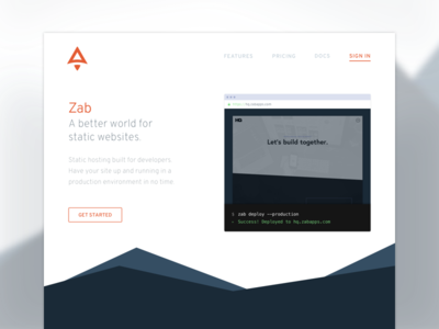Zab Marketing Site