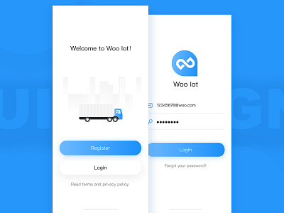Login Page App UI app branding design illustration ui ux