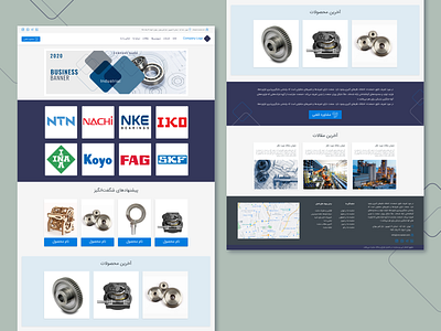 Industrial tools design ui ux webdesign website