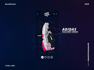 E-commerce website ui animation adidas adobe xd animation auto animate cart catalog e commerce interaction madewithadobexd nike order slider transition ui ux webdesign