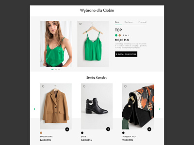 & other stories - online store part 2 clothes shop desktop fashion redesign shop store ui ux web website