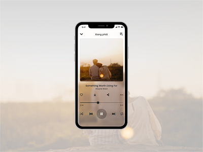 Music Player Screen ui ux