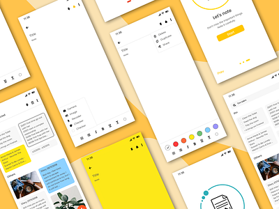 Day 18 - Note App Showcase app ui ux