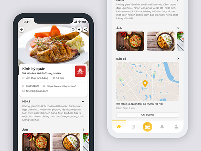 Day 20 - Detail Restaurant in Search Restaurant App app ui ux