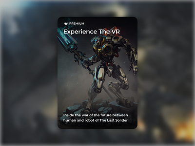 Day 29 - Game card app game robot ui ux