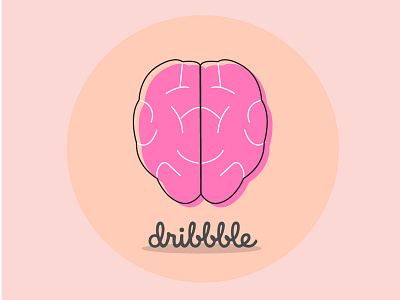 Dribbble Logo Redesign brain logo dribbble logo dribbble logo redesign