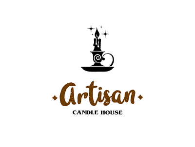 Logo Proposal antique artisan candle house artisan candle house logo design rustic vectorart vintage logo