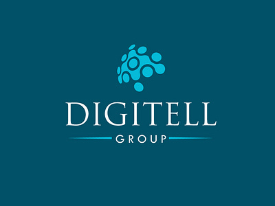 Digitell Logo And Business Card branding graphic design illustration illustrator logo