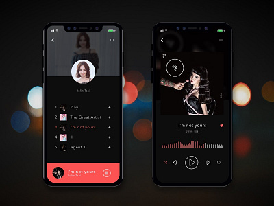 Music Player / UI Challenge 05 music player ui