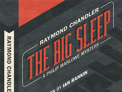 The Big Sleep book cover penguin penguin design award philip marlowe raymond chandler