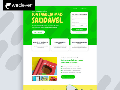 We Clever + TechFit branding and identity greenpage hotsite leadgeneration web web design web lead web responsive website