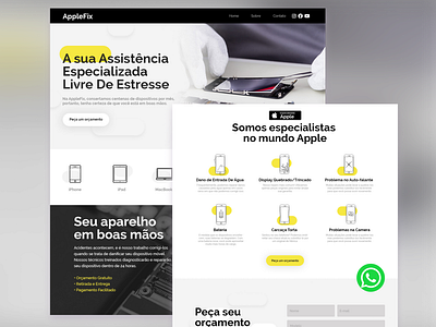 AppleFix - Website concept