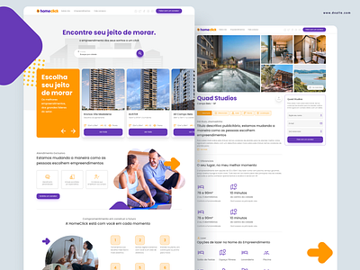 Landing Page for Homeclick