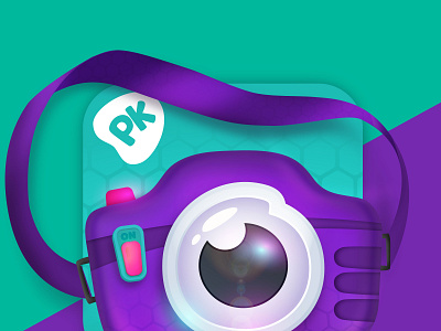 PlayKids Explorer Icon illustration kids app