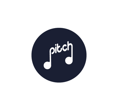 Pitch Music Logo logo music