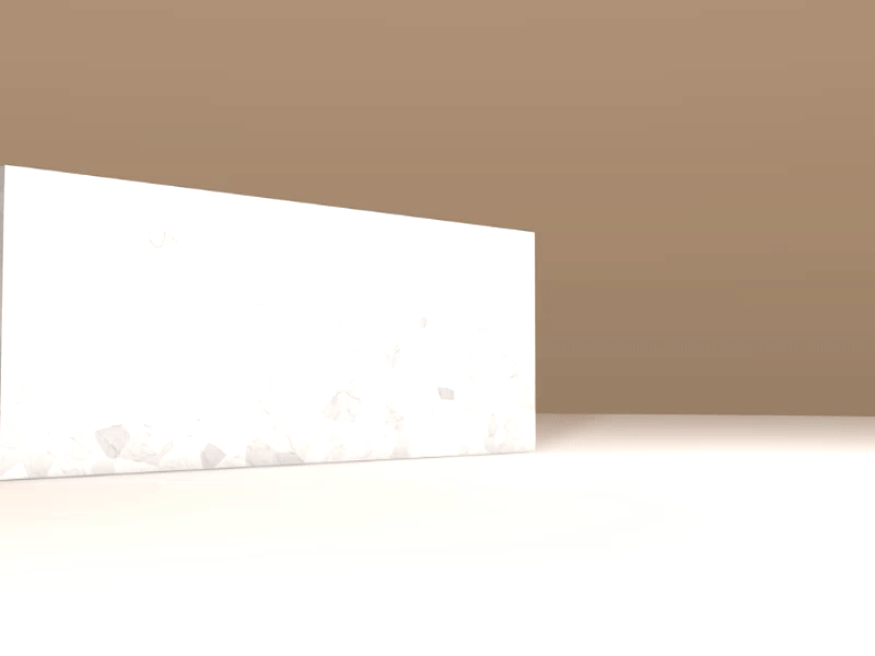 Playing with Physics #7 3d animation break breaking cgi physics render wall wall break