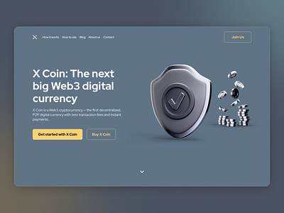 X Coin / Web3 Crypto Website