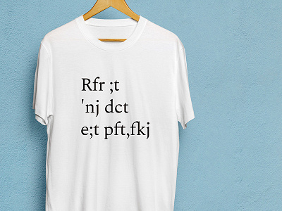 T-shirt print print simple simple design t shirt typography